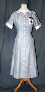 Red Cross Gray Ladies uniform, ca. 1960