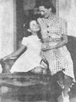 Mary Groover Holland and her youngest child
