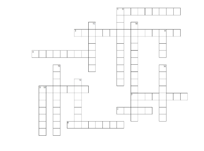 Crossword Puzzle