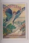 Florida promotional booklet featuring a mythical winged figure, 1931