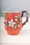 Orangeware cream pitcher, ca. 1890-1910