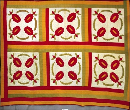 Colonial Rose Variation Quilt