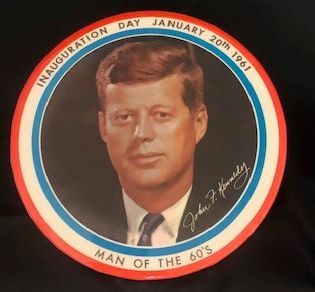 JFK Inauguration Button