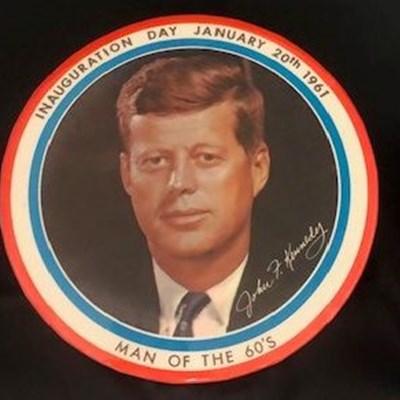 JFK Inauguration Button