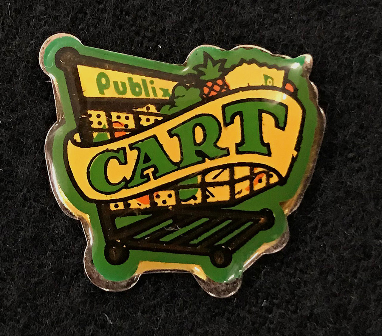 Publix shopping cart pin