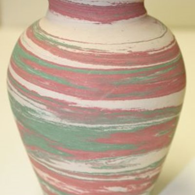 Silver Springs Pottery Vase