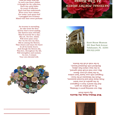 Poetry Booklet Activity