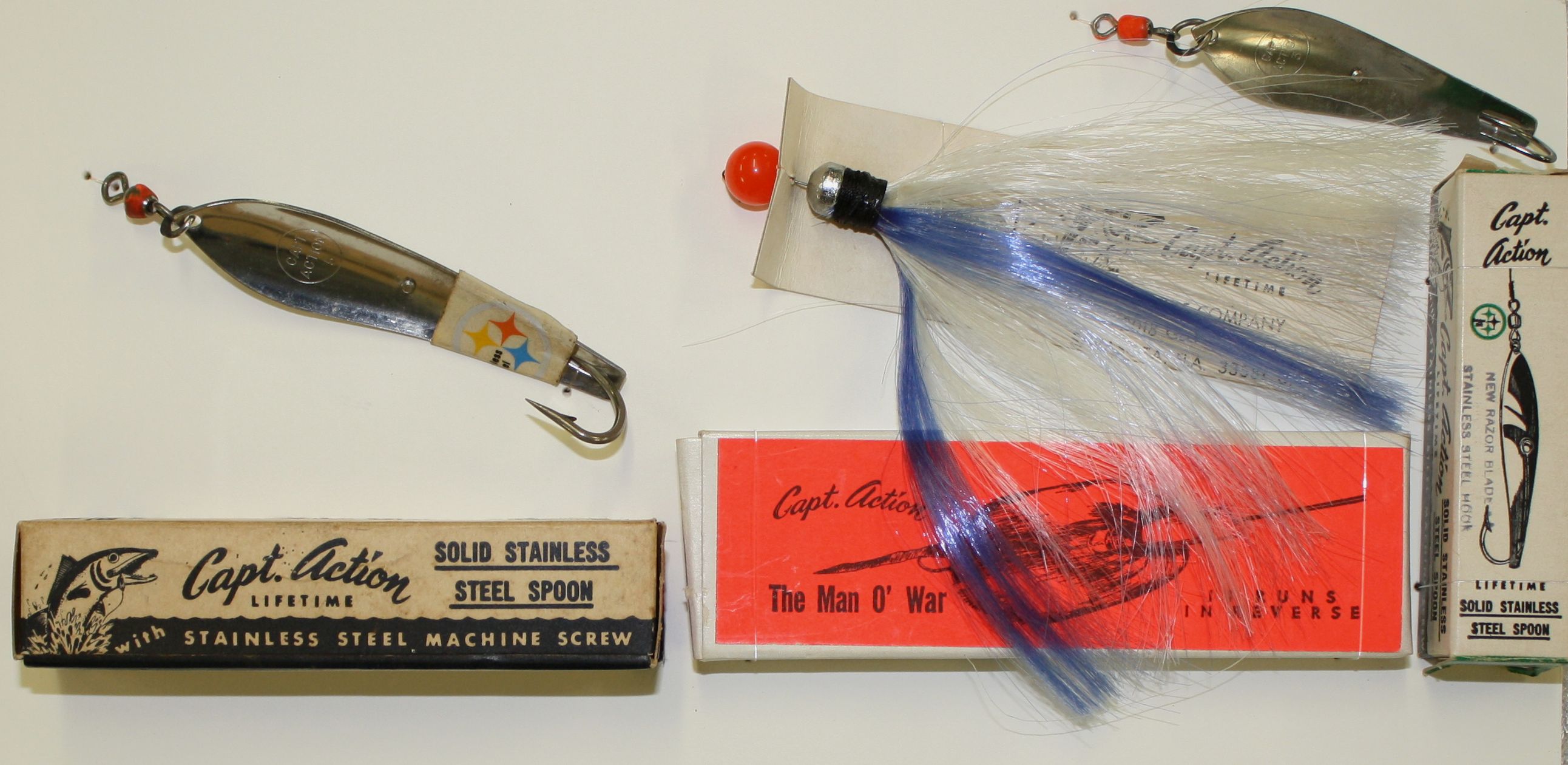 Capt. Action Tackle Co., ca. 1950s–70s