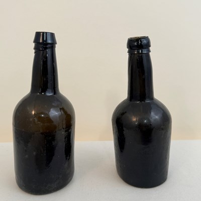 Brandy or spirit bottles, 1821–45