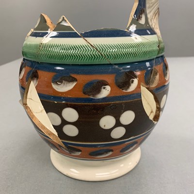 Annular ware pitcher, ca. early 1800s