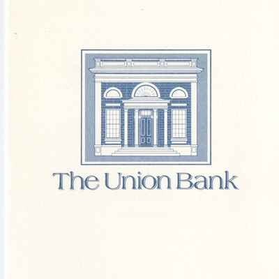 Invitation to the Dedication of the Union Bank building, October 23, 1984
