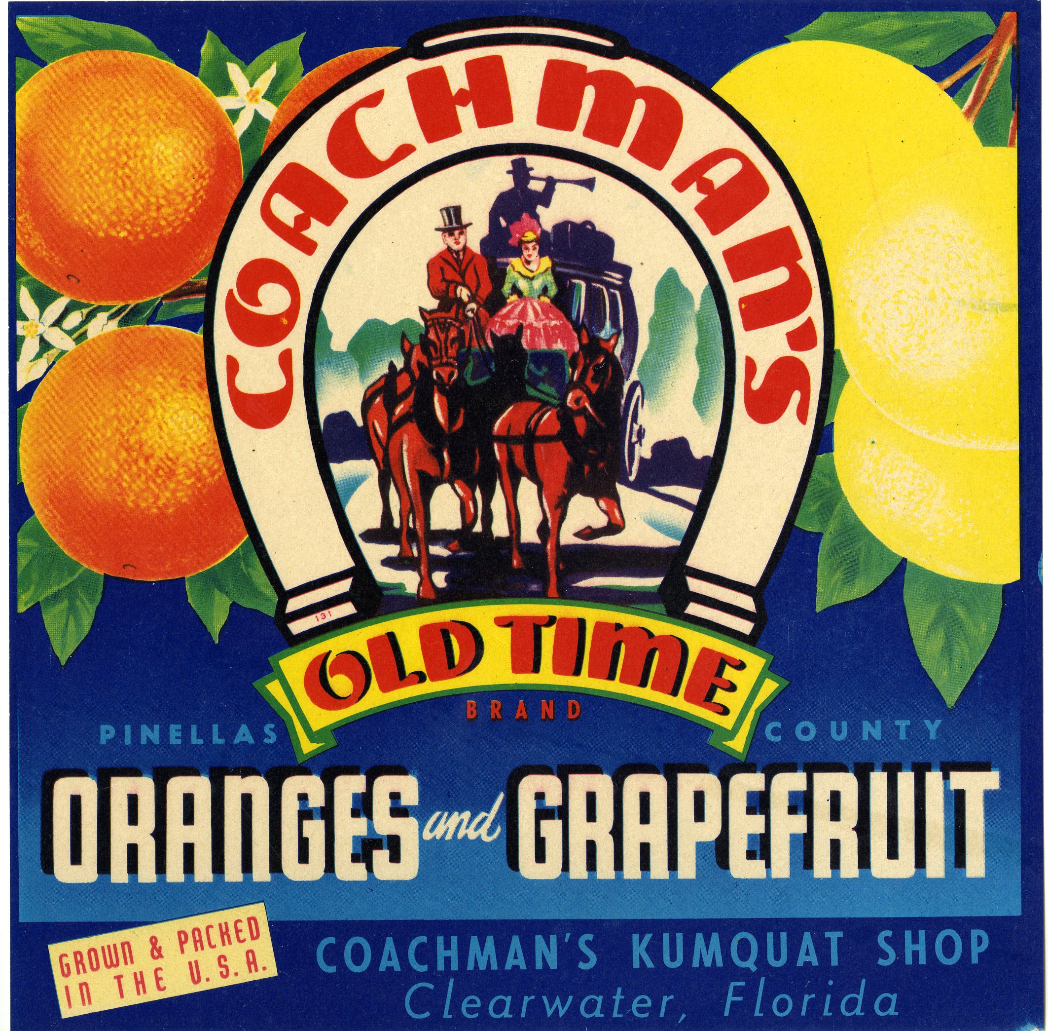 Coachman's Old Time Brand