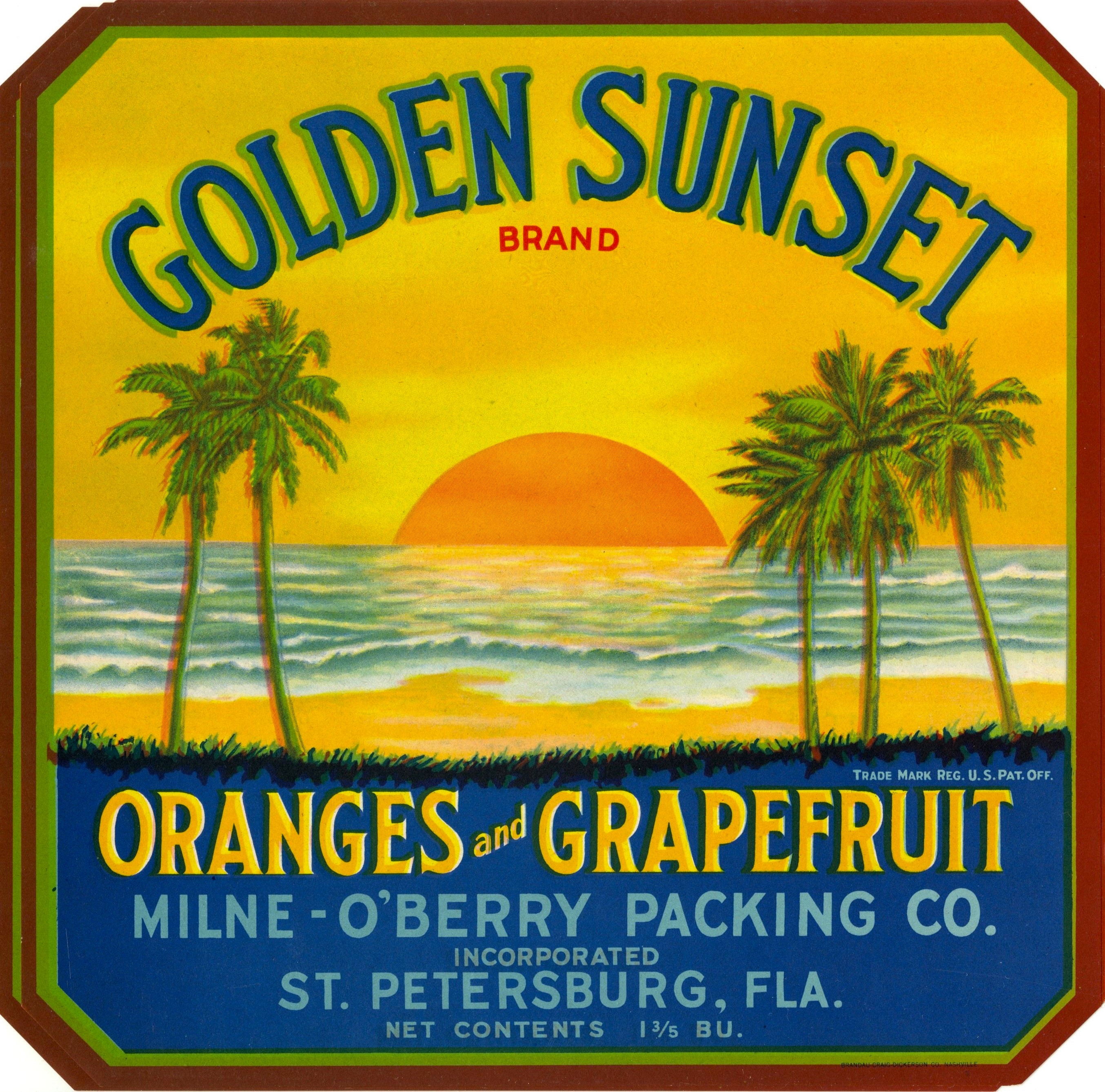Golden Sunset Brand