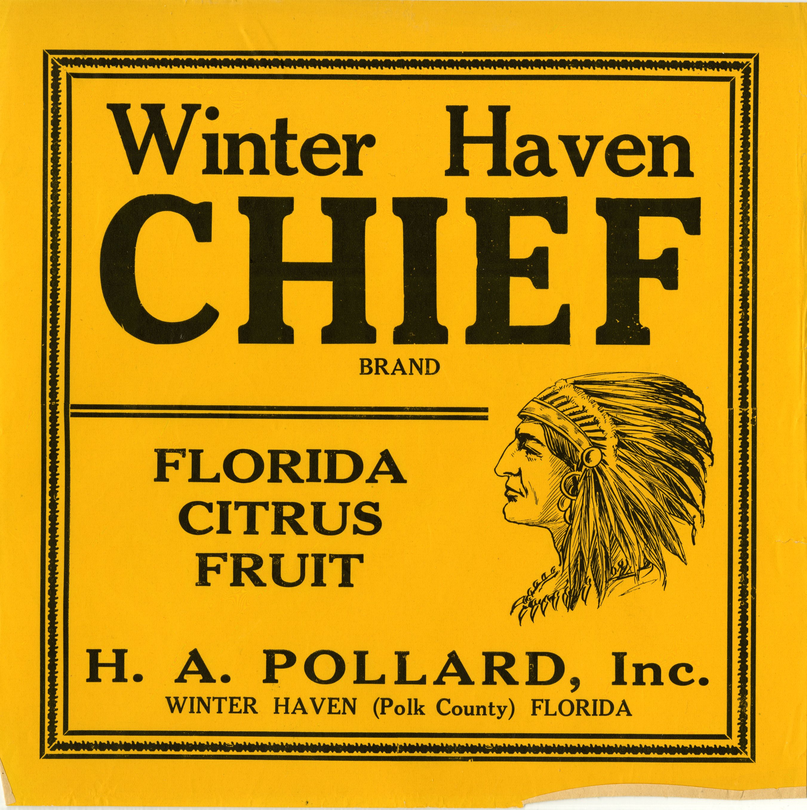 Winter Haven Chief Brand